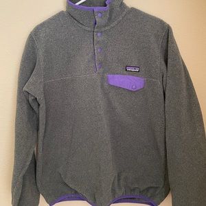 Patagonia Synchilla Snap-T Pull Over Fleece Gray-S